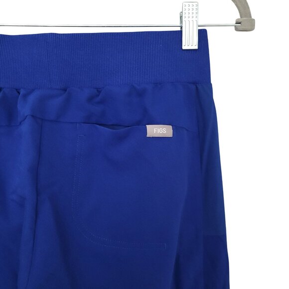 Figs Boston Slim Jogger Scrub Pants Womens Size XXS Electric Blue NWT - Picture 6 of 7
